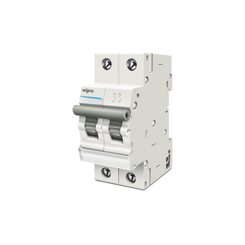 Wipro 40A DPC Curve Double Pole 40 A C Curve MCB_0