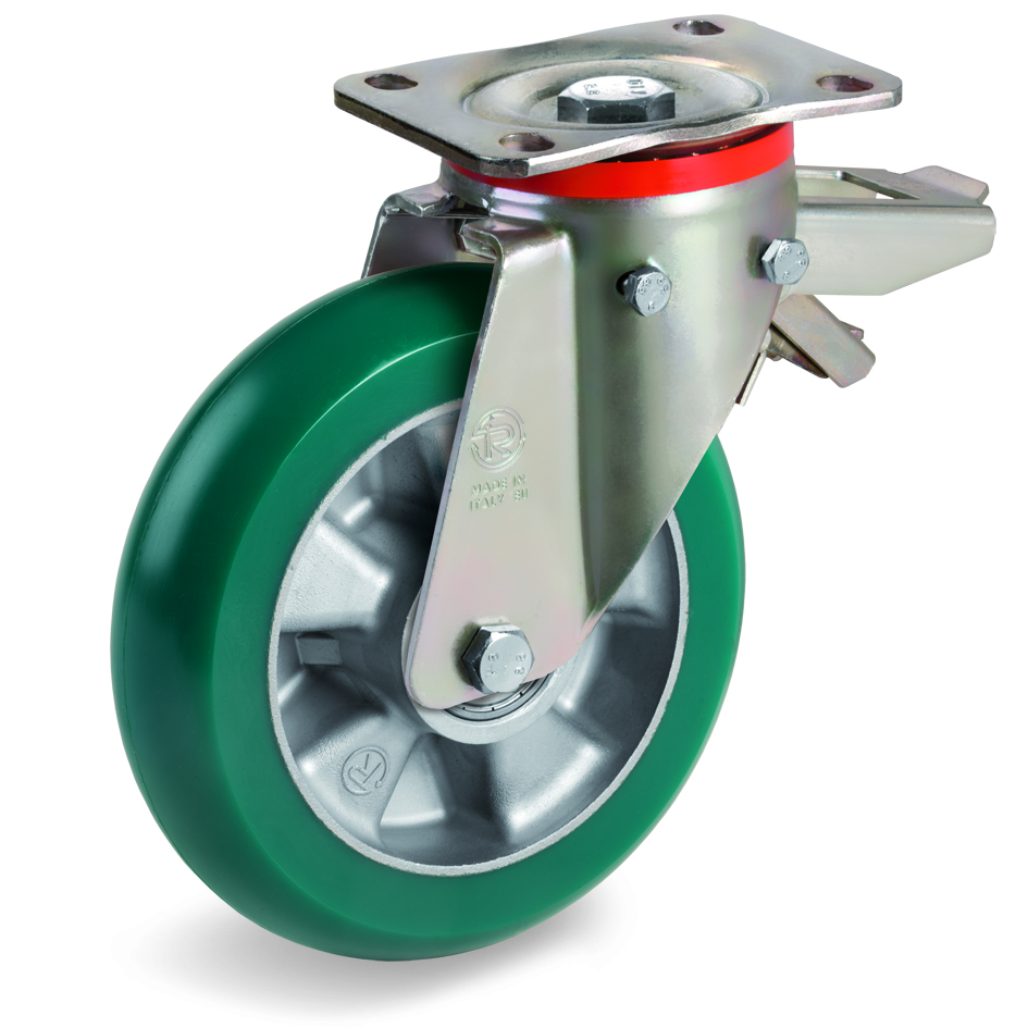 TMCASTORS 6 inch Polymer Swivel Caster Wheel 400 kg_0