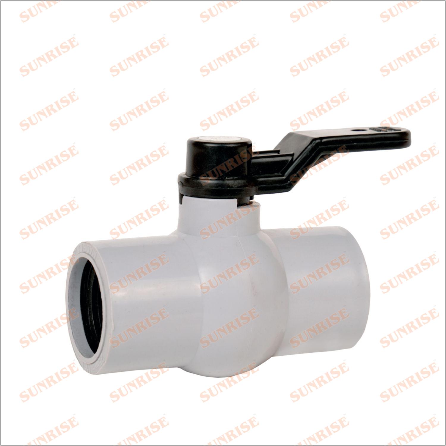 SUNRISE 20 mm Long Handle Polypropylene Ball Valves Threaded_2