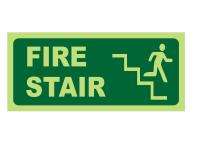 Groen Fire Safety Signages 457 x 203 mm Acrylic_0