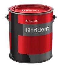 TRIDENT Red Alkyd Paints 4 L_0