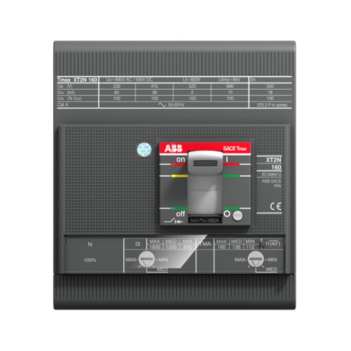ABB XT2H 160 A 8 kA Four Pole MCCB_2