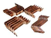 Cu-ETP R280 Tin Plated Rectangular with Round Edges Copper Busbar_0