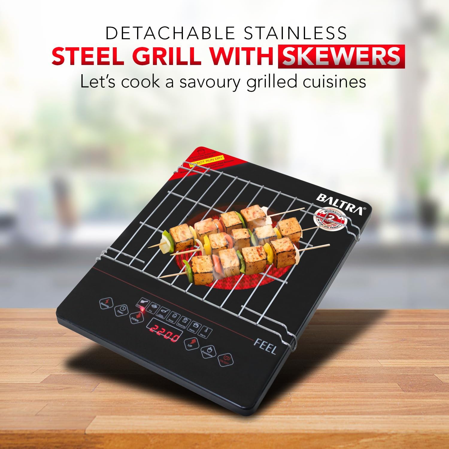 Baltra Feel BIC-114 2200 W Induction Cooktop_2