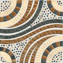 Vicon Punch 400 x 400 mm CIAZ BROWN Matt Ceramic Tile_0