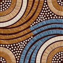 Vicon Punch 400 x 400 mm CITRON MULTI Matt Ceramic Tile_0