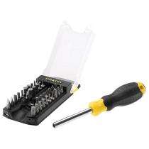 STANLEY 0.059 to 0.315 inch Screwdriver Set 34 Pieces Multibit_0