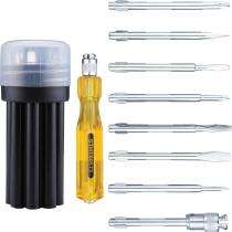 STANLEY 3/16 to 1/4 inch Screwdriver Set 8 Pieces Multibit_0