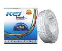 KEI 0.5 sqmm homecab FR Electric Wire Grey 90 m_0