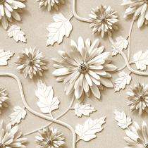 Vicon Plain 300 x 300 mm ARIES FLOWER Matt Ceramic Tile_0