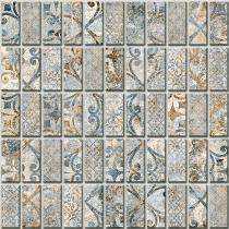 Vicon Punch 300 x 300 mm BRICK MULTI Matt Ceramic Tile_0