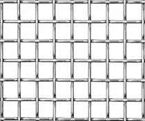 Murga 30 x 30 mm Double crimpled Wire Mesh 2 mm Mild Steel 3 ft_0