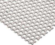 Murga 30 x 30 mm Perforated Sheet Wire Mesh 2 mm Stainless Steel 3 ft_0