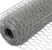 Murga 30 x 30 mm Crimped Wire Mesh 2 mm Galvanized Iron 3 ft_0