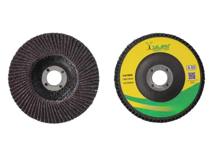 Yuri 4 inch Flap Discs A80 80 Grit 16 mm_0