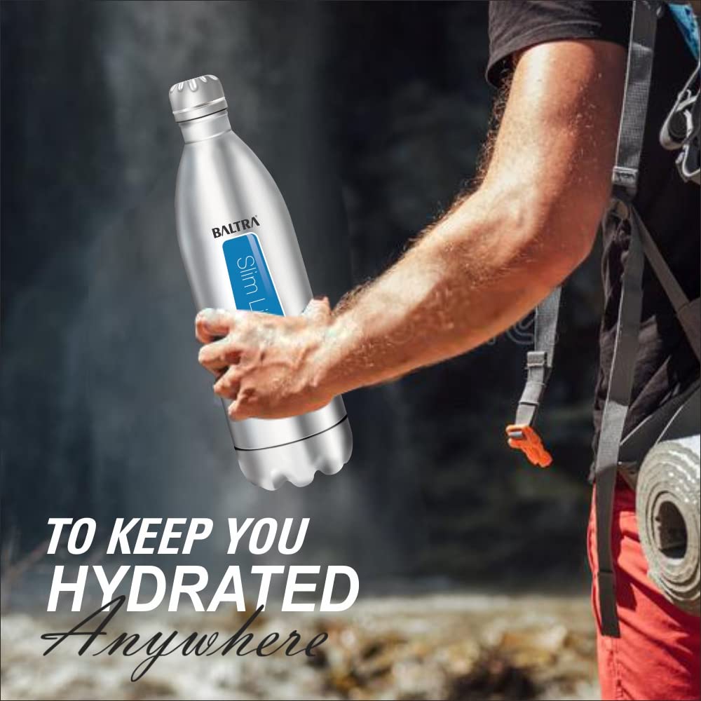 BALTRA 1L BVB-104 Stainless Steel Steel Flask Bottle_2