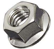 Om International Mild Steel Flange Nuts M10_0