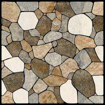 Vicon Punch 400 x 400 mm CRAFT BROWN Matt Ceramic Tile_0