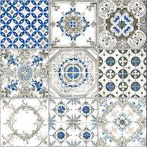 Vicon Punch 400 x 400 mm HARVEST MORRCAN BLUE Matt Ceramic Tile_0