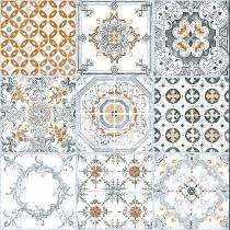 Vicon Punch 400 x 400 mm HARVEST MORRCAN BROWN Matt Ceramic Tile_0