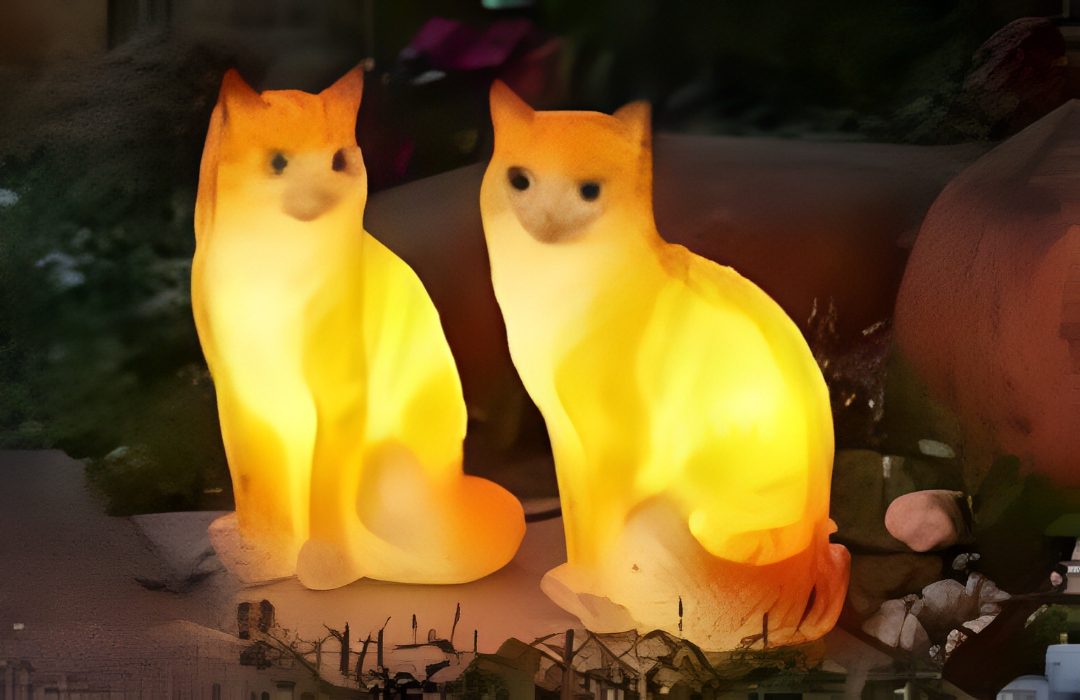 Groen CT001 5 W Animal IP65 Warm White FRP Garden Light_1