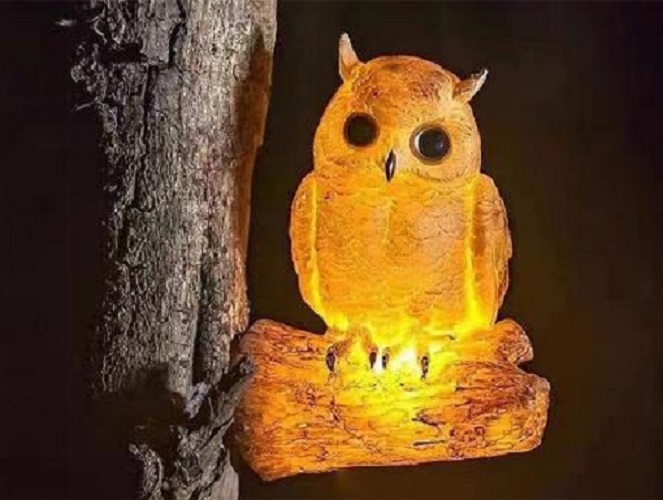 Groen OWL001 10 W Animal IP65 Warm White FRP Garden Light_1