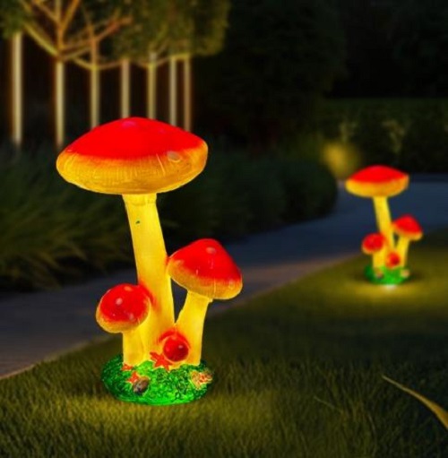 Groen MSH002 40 W Mushroom IP65 Warm White FRP Garden Light_1