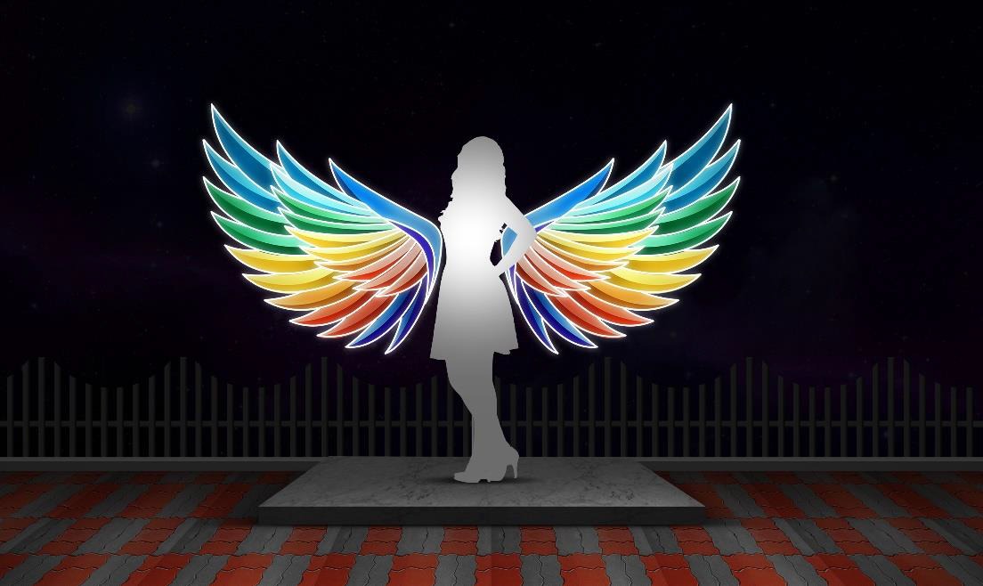 Groen BRD006 500 W Wings IP65 Warm White FRP Garden Light_1