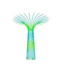 Groen FNL4001 3000 W Funnel IP65 Warm White FRP Garden Light_0