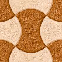 Vicon Punch 300 x 300 mm INTERLOCK BROWN Matt Ceramic Tile_0