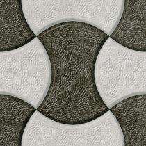 Vicon Punch 300 x 300 mm INTERLOCK GRIS Matt Ceramic Tile_0
