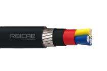 RBICAB Aluminium XLPE Flat Steel Strip PVC LT Power Cables 3 Core 400 sqmm 1100 V_0