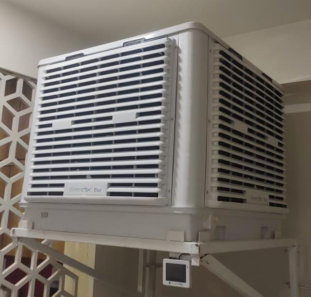GREENCON 1.1 kW 18000 CMH Industrial Air Cooler GC-ECO-18-F/T/D 1200 sqft_2