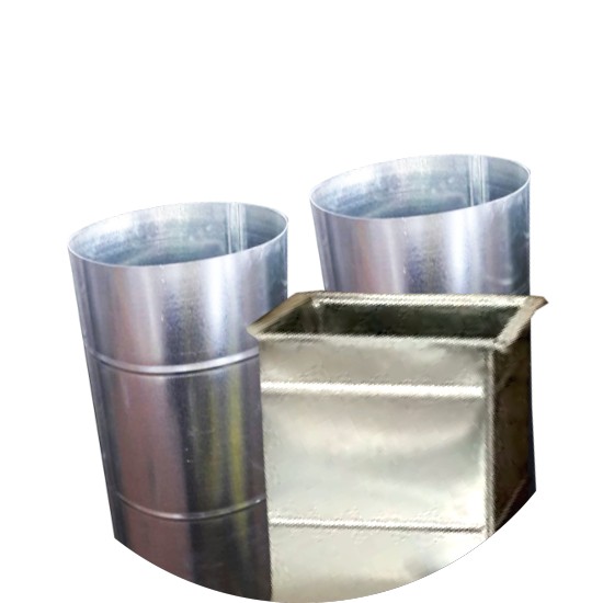 GREENCON 200 x 50 cm Round Duct Elbow Assembly DDPL05 2 m_2