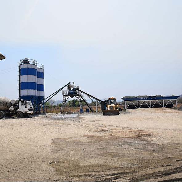 Universal Ready Mix Concrete Plant UIBP30PN 30 CMH_1