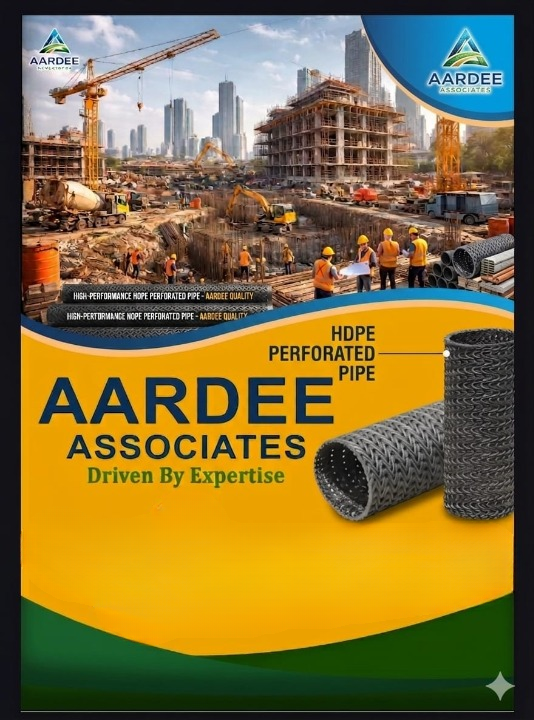 Sudhakar 150 mm HDPE Perforated Pipe 6 m_1