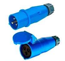 Plastic 3 pin 240 V Industrial Plug_0