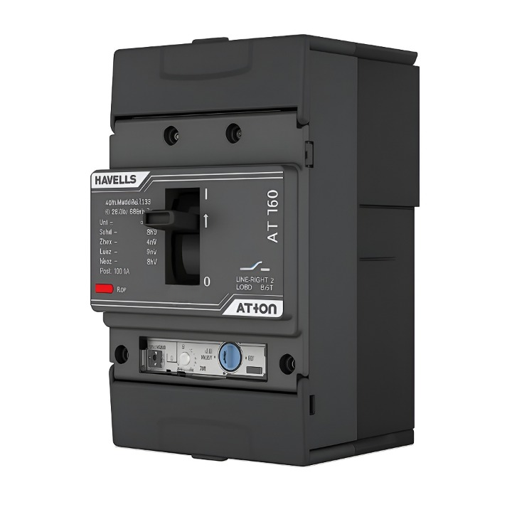 HAVELLS Altron 160 100 A 25 kA Four Pole MCCB_0