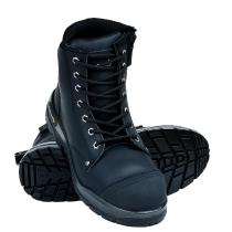 Mallcom Scar B Nubuck Leather Steel Toe Safety Shoes Black_0