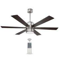 Goldmedal Phantom BLDC 1200 mm 6 Blades 40 W Antique Silver Darkwood Ceiling Fans_0