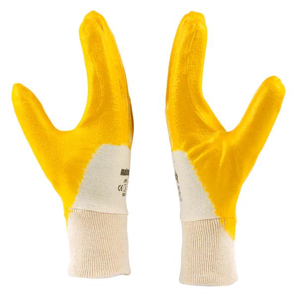 Mallcom Cut and Sewn Nitrile Rubber Safety Gloves LPKY 9_3