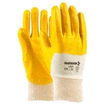 Mallcom Cut and Sewn Nitrile Rubber Safety Gloves LPKY 9_0