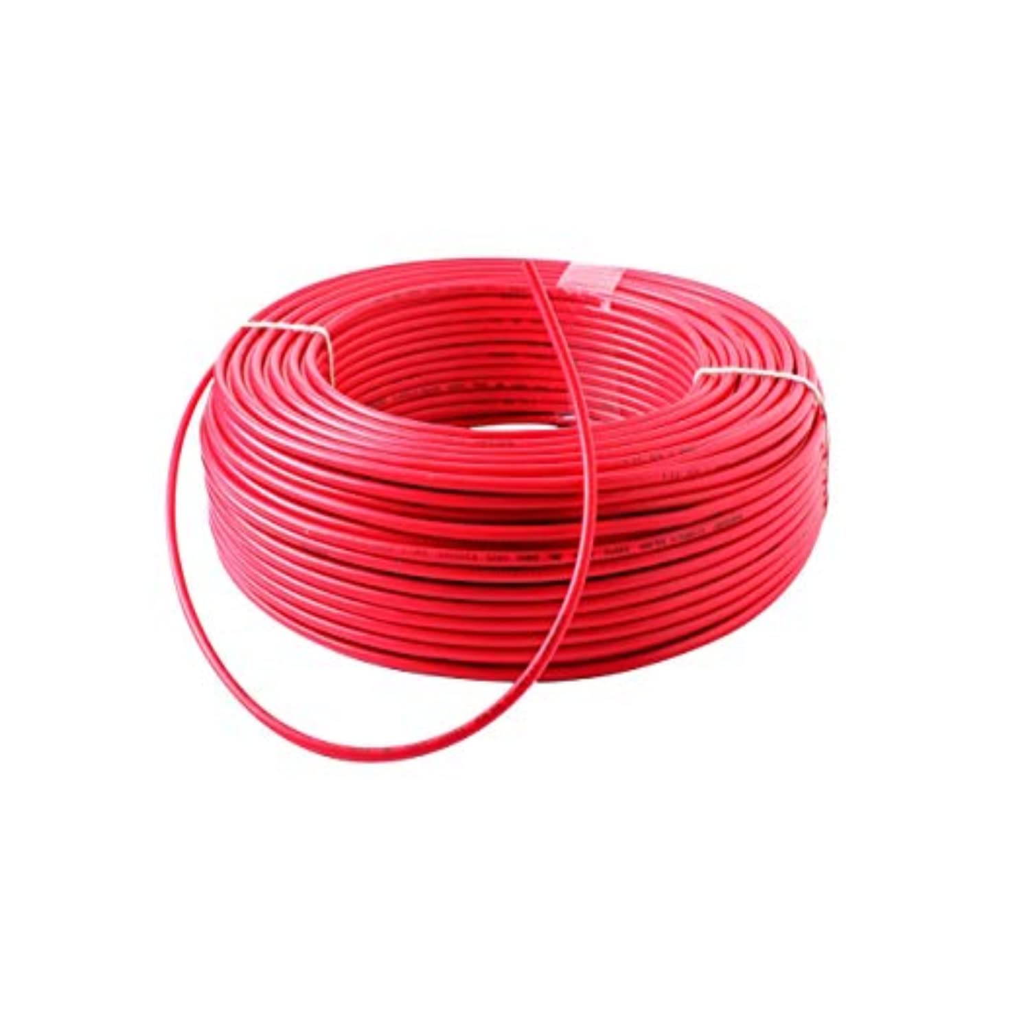 Salzer 2.5 sqmm FR Electric Wire Red 90 m_1