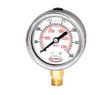 Dynamic 0 - 350 bar Glycerin Oil Pressure Gauge 100 mm_0