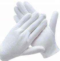 Siddhi Vinayak Disposable Hosiery Cotton Safety Gloves 10 inch_0