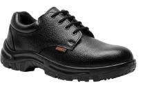 BOSCO CHETAK-01 Grain Leather Steel Toe Safety Shoes Black_0