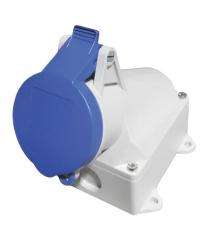 Trinity 16 A White 3 Pin Plug Electrical Sockets_0