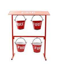 MSP Four Bucket Fire Bucket Stand MS_0