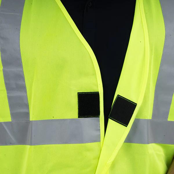 Mallcom Polyester Safety Jackets XS PROCLO 51 High Visibility Green_1