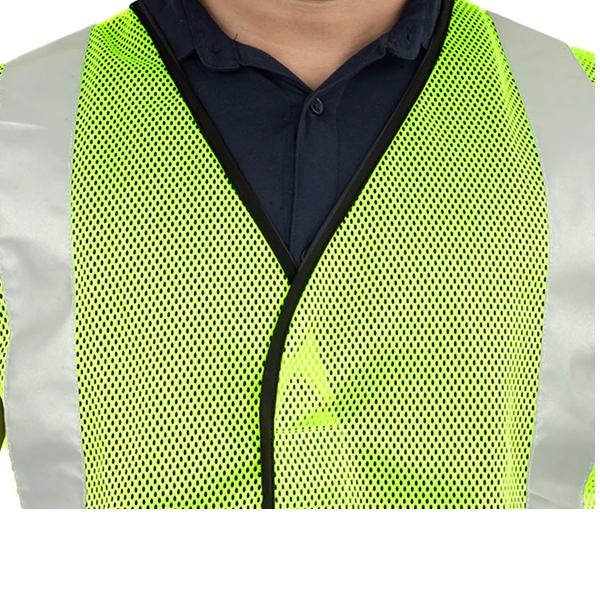 Mallcom Polyester Safety Jackets M PROCLO 61 High Visibility Green_1
